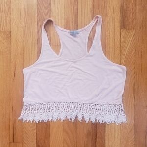 Charlotte Russe cropped tank top SzS